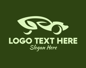 Eco Friendly Car Logo