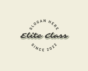 Elite Cursive Business logo design