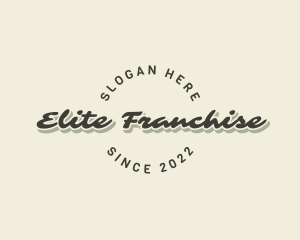 Elite Cursive Business logo design