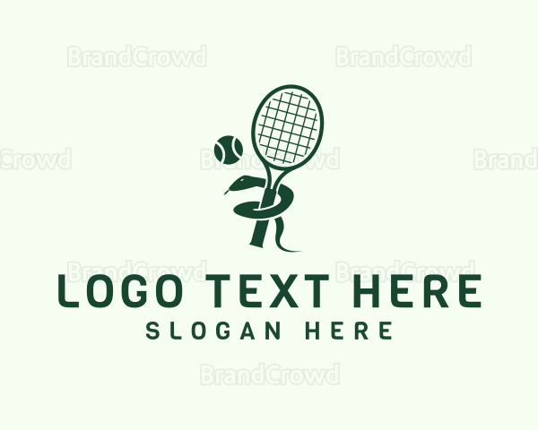 Snake Tennis Club Logo