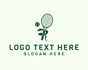 Sports Network - Snake Tennis Club logo design