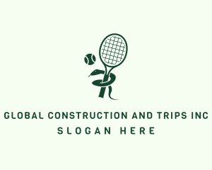 Tournament - Snake Tennis Club logo design