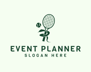 Ball - Snake Tennis Club logo design