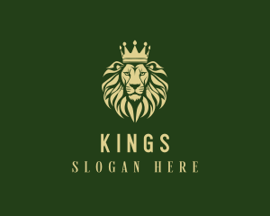 Lion Crown Royalty logo design