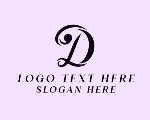 Jeweler - Feminine Fashion Letter D logo design