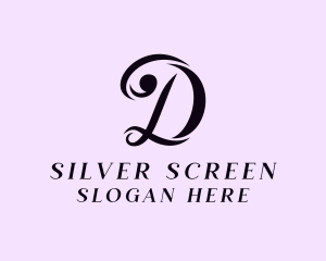 Swoosh - Feminine Fashion Letter D logo design