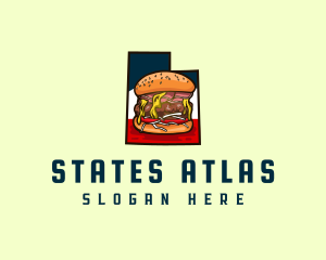 Pastrami Burger Utah  logo design