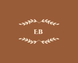 Stationery - Luxury Ornamental Leaf logo design