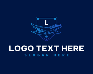 Airplane - Airplane Travel Aviation logo design