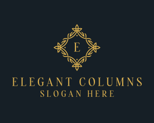 Elegant Floral Boutique logo design