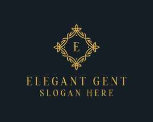 Elegant Floral Boutique logo design