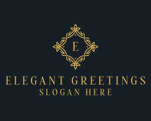 Elegant Floral Boutique logo design