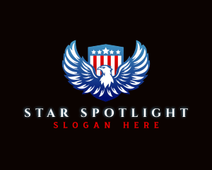 American Eagle Shield logo design