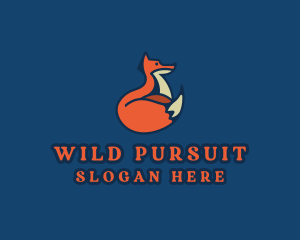 Hunt - Wildlife Zoo Fox logo design