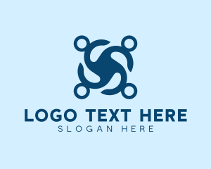 Abstract - Abstract Water Whirlpool logo design