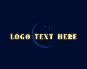 Cosmic - Cosmic Moon Wordmark logo design