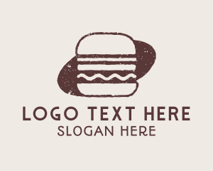 Red Burger - Fast Food Burger Restaurant logo design