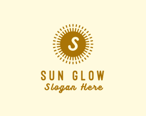 Gold Sun Farming Energy logo design