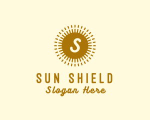 Gold Sun Farming Energy logo design