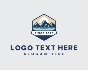 Peak - Hiker Tourist Outdoor logo design