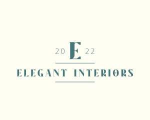 Elegant Startup Serif logo design