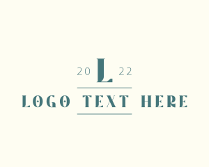Serif - Elegant Serif Letter logo design