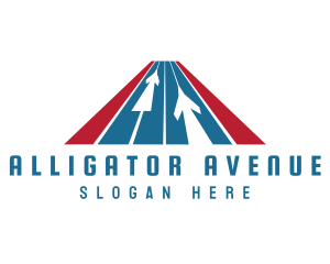 Aviation Airline Triangle logo design