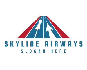 Airliner - Aviation Airline Triangle logo design