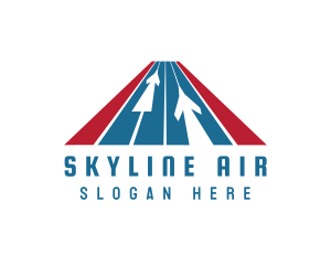 Airline - Aviation Airline Triangle logo design