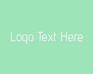 Font - White Thin Wordmark logo design