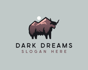 Mountain Yak Wildlife logo design