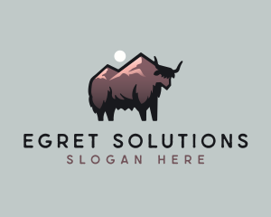 Mountain Yak Wildlife logo design