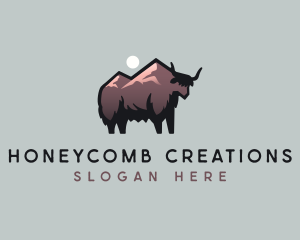 Mountain Yak Wildlife logo design