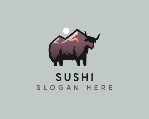 Mountain Yak Wildlife logo design