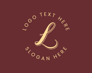 Script - Fashion Script Lettermark logo design