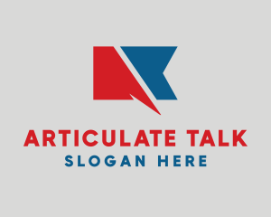 Speech - Sports Talk Chat logo design