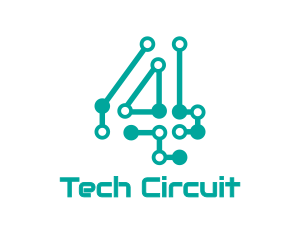 Circuitry - Circuitry Number 4 logo design