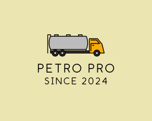 Petroleum - Oil Tanker Truck logo design