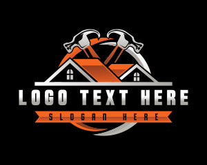 Refurbish - Hammer Construction Renovation logo design