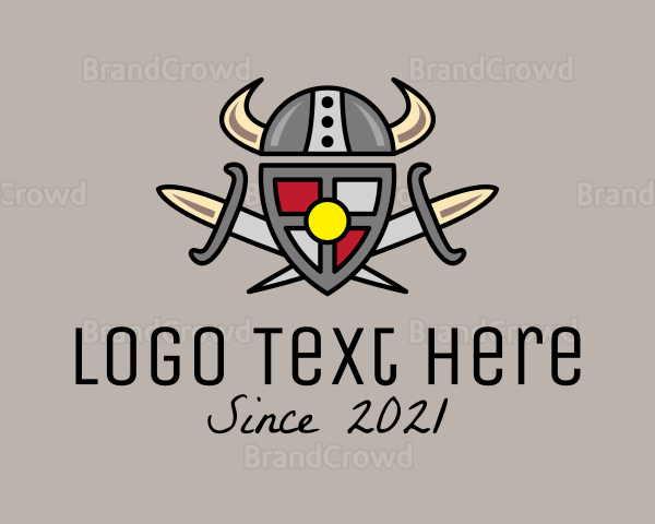 Medieval Battle Armor Logo