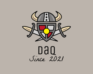 Medieval-pattern - Medieval Battle Armor logo design