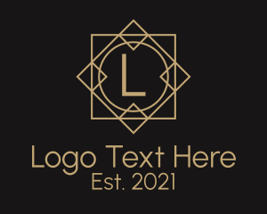 Geometric - Simple Geometric Letter logo design