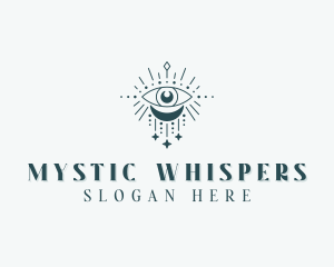 Occult - Moon Eye Holistic logo design