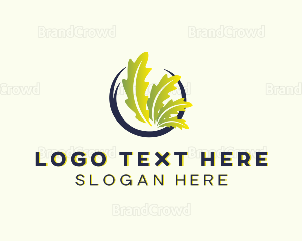 Vegan Leaf Organic Logo