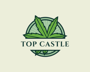 Vape - Marijuana Cannabis Plant logo design