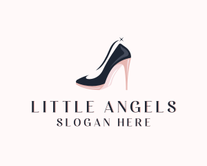 Shoemaker - Elegant Stilettos Shoes logo design