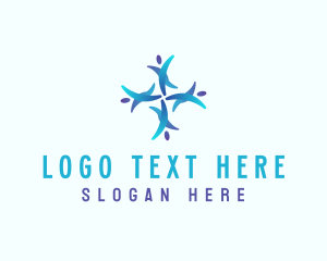 Ngo - Nonprofit Charity Volunteer logo design