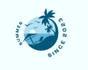 Summer Beach Resort logo design