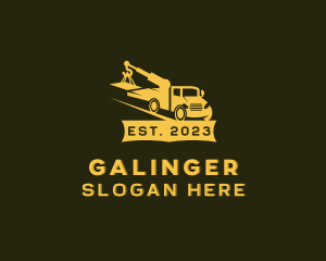 Mover - Towing Truck Mover logo design