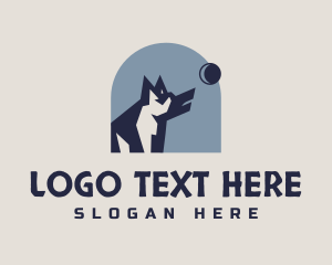 Dog Training - Dog Play Park logo design